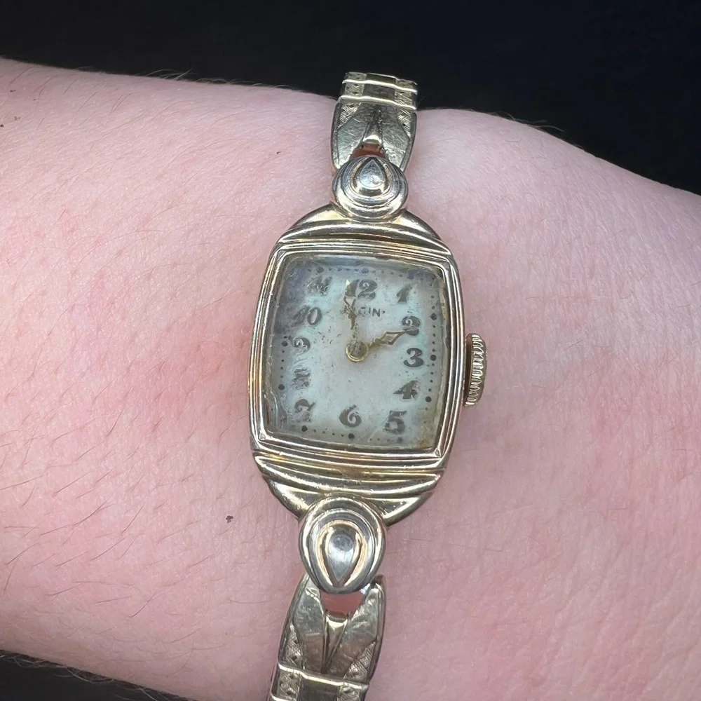 Vintage 40's-50's Elgins Gold Women's Watch